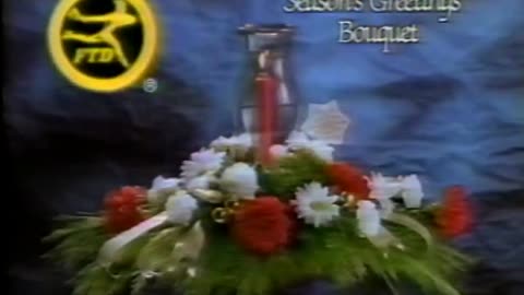 December 13, 1990 - Merlin Olsen for FTD's Season's Greetings Bouquet
