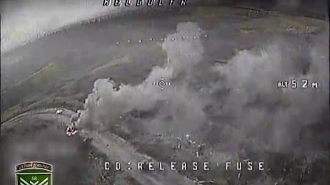 Russian Armored Assault Column is Annihilated