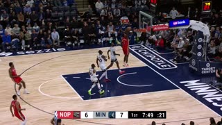 NBA - Zion gets the steal and throws it down on the other end! 💪