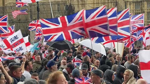 Free Speech Rally, London, September 13, 2025