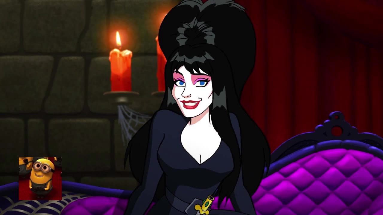 Scooby-Doo- Return to Zombie Island (2019) - Elvira's Got a Surprise for Shaggy Scene _ Movieclips