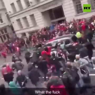 Driver seen MOWING DOWN crowd in UK in chilling new angle