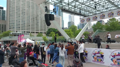 【4K】Downtown Toronto: Canadian Latin Fest 2025 🇨🇦