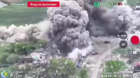 🔥🤩 WOW… Minus Russian ammunition depot in the Pokrovsk direction, near Novotroitske.
