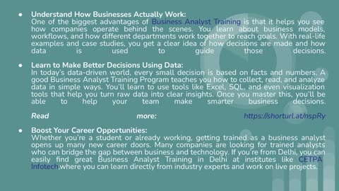 5 Key Benefits of Business Analyst Training
