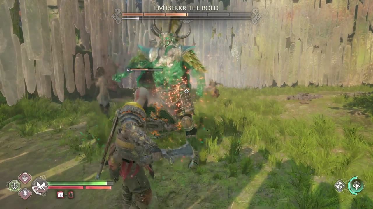 Whoa, this was the toughest I met so far. (Berserker - Hvitserkr the Bold).