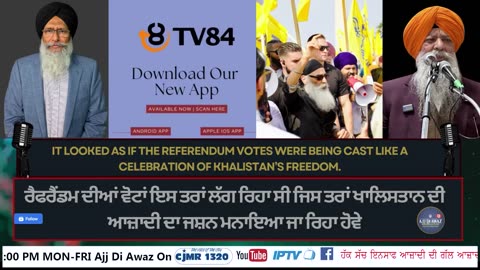 It looked as if the referendum votes were being cast like a celebration of Khalistan’s freedom.