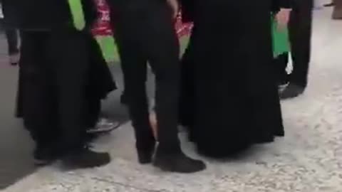 A Muslim woman was caught stealing at a British supermarket and hiding dozens