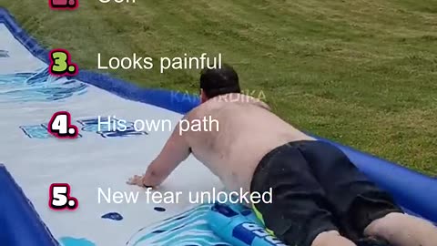 "Top 5 Waterslide Fails That Went Hilariously Wrong 😂💦"