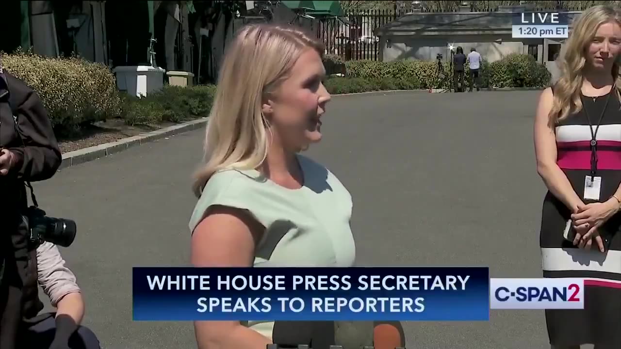 "Shame on You" - Karoline Leavitt Goes Off On Reporter Outside Of White House