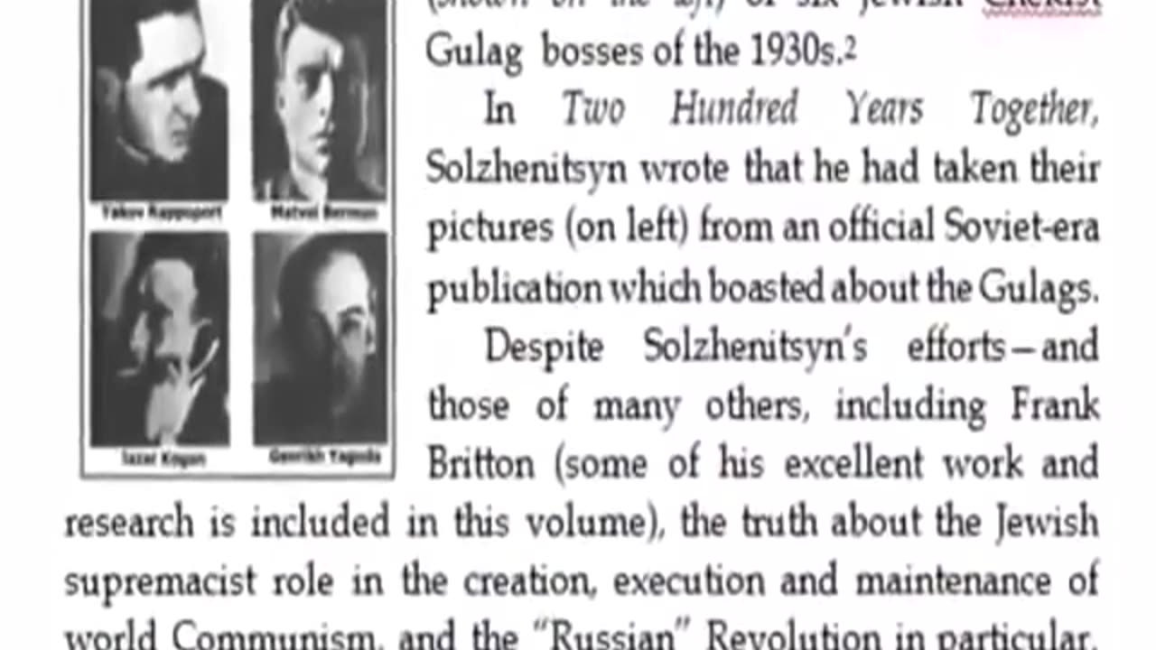 The History of Jewish Bolshevism