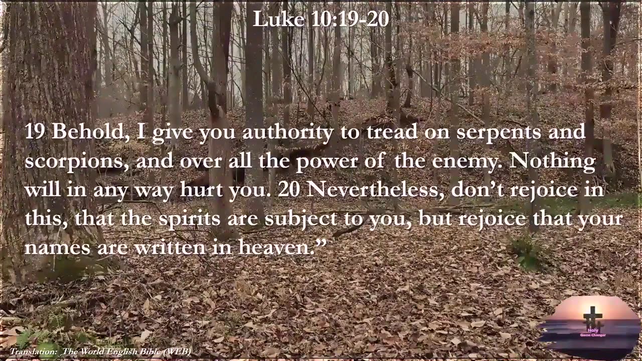Luke 10:19-20
