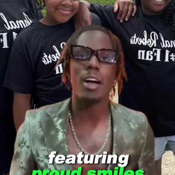 Jamal Roberts’ Family Photo in Matching “#1 Fan” Shirts Goes Viral