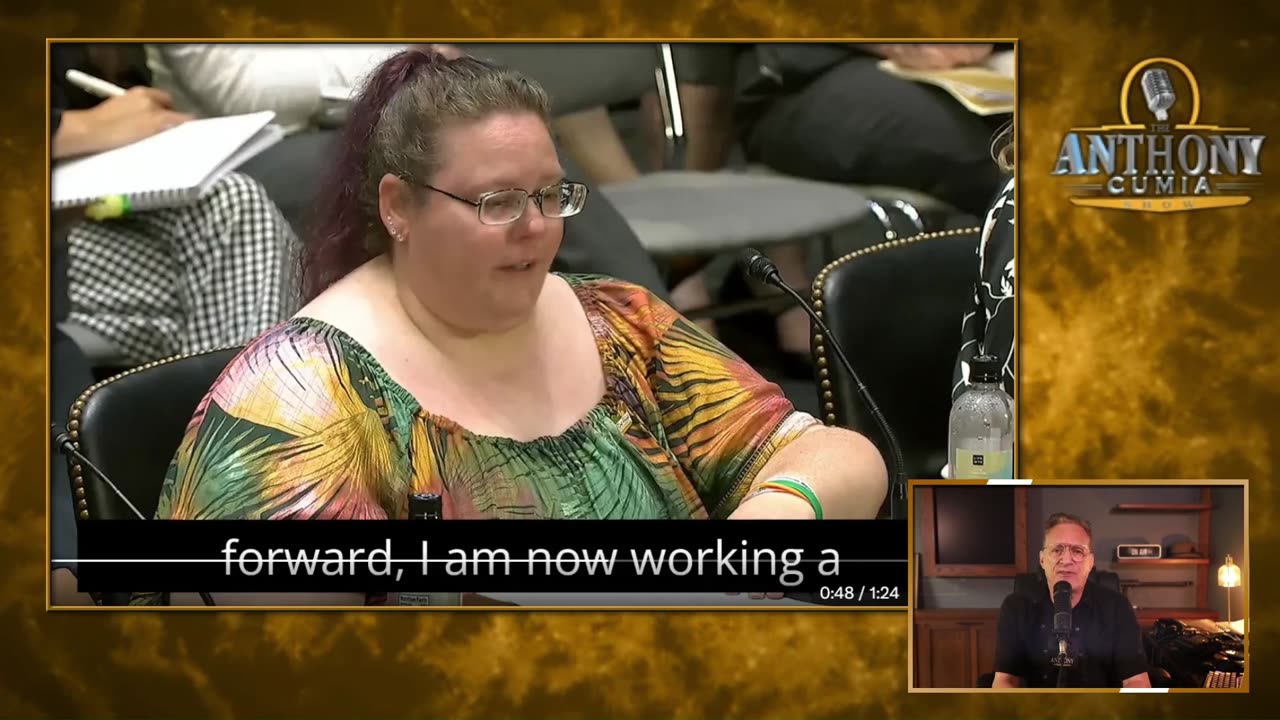 Woman cries in front of congress and says she needs SNAP benefits