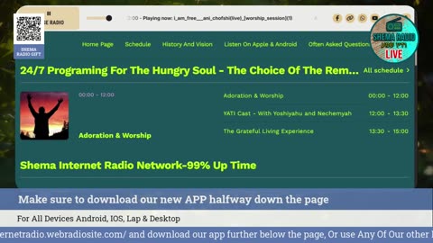 Shema Internet Radio Live Daily Stream