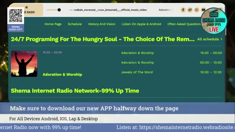 Shema Internet Radio Live Daily Stream
