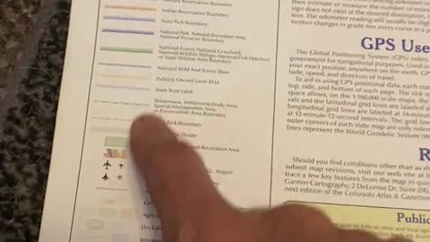 Map and compass reading