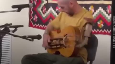 💪🎵 Ukraine Russia War | Veteran Reclaims Life with Prosthetic and Lyre After Combat Injury | RCF