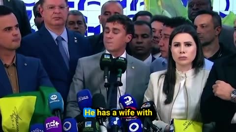 IN BRAZIL, REPRESENTATIVE NIKOLAS SPEAKS OUT AND SENDS A MESSAGE TO ALL OF BRAZIL