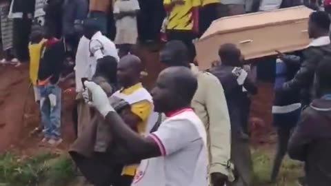 Heartbreaking scenes from the Christian genocide in Nigeria, entire families in coffins