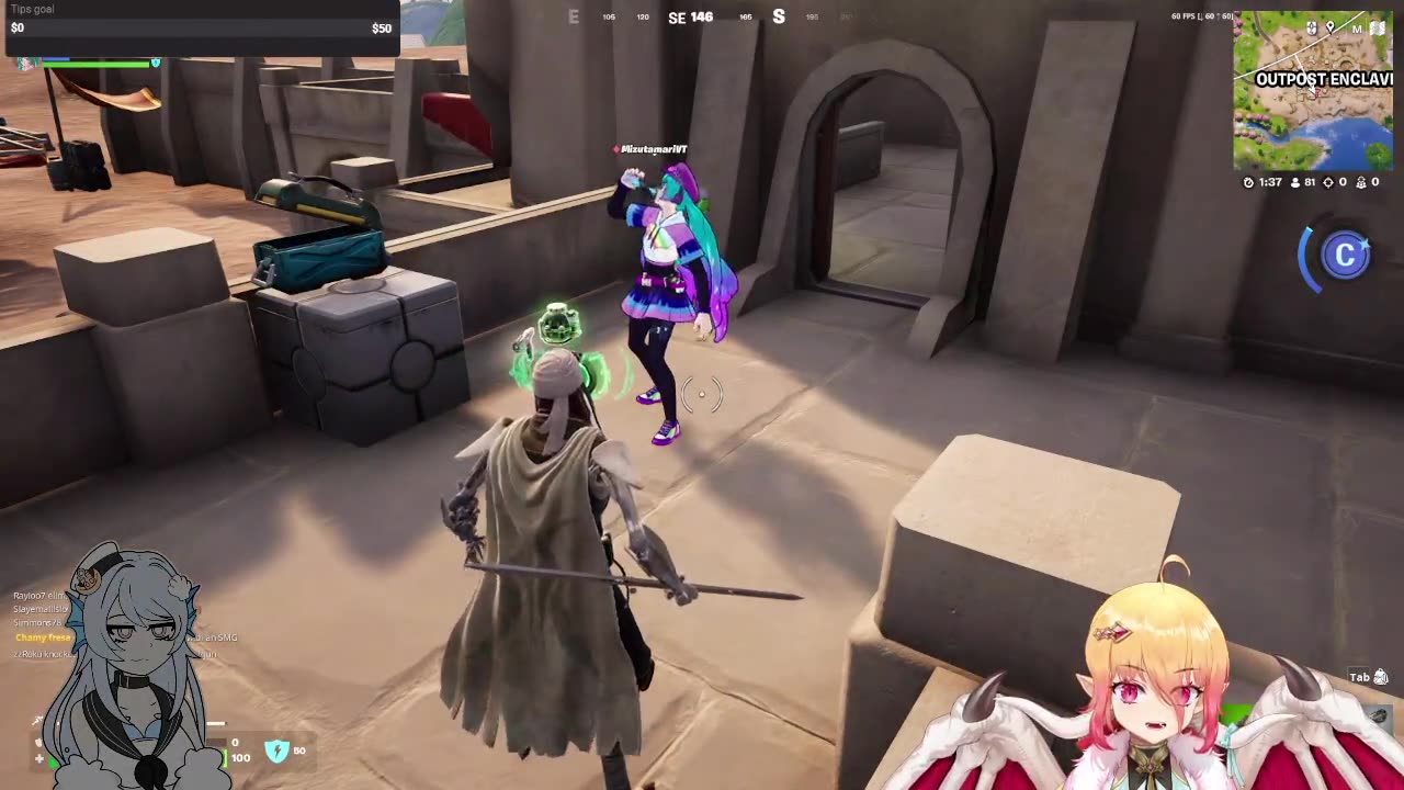 chatting and fortnite later