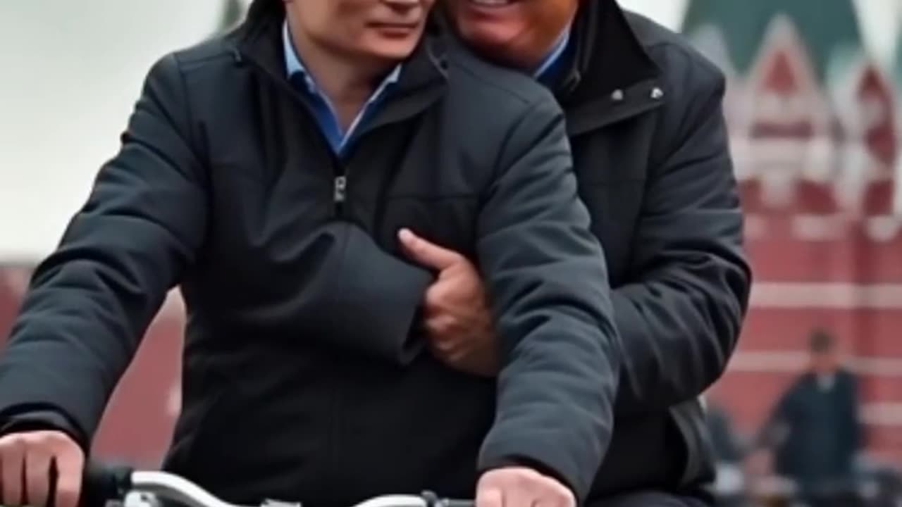 Donald Trump and Vladimir Putin