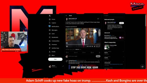 Watermelon Head Schiff cooking up Hoax on Trump ! Trump responds.Dem Insider Trading arrests coming?