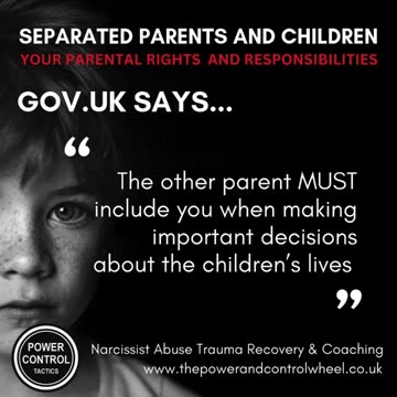 UK Law: You Must Include the Other Parent—Even When They’re Being Erased