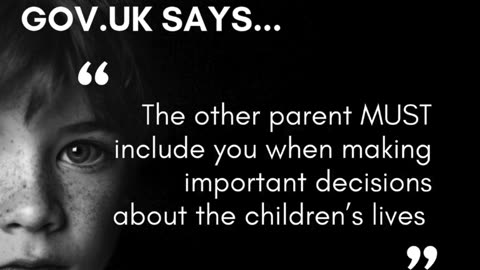 UK Law: You Must Include the Other Parent—Even When They’re Being Erased