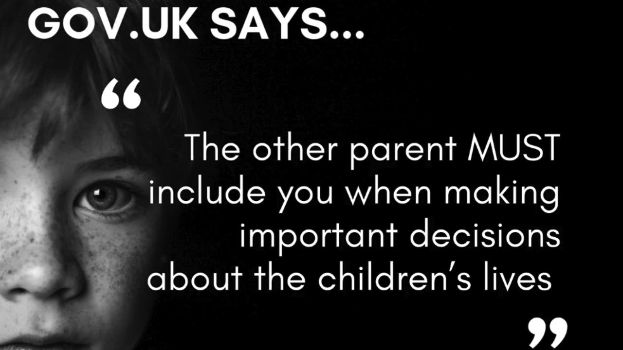 UK Law: You Must Include the Other Parent—Even When They’re Being Erased
