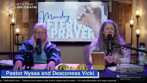 10-20-25 | Monday Afternoon Prayer | Deaconess Vicki Kloer and Pastor Nyssa Piesker