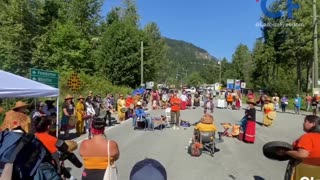 Joffes Lake Blocked by Natives