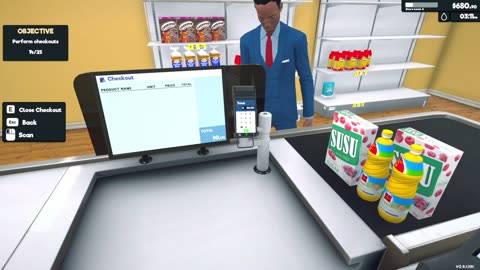 Supermarket simulator The first Day May 13 2025