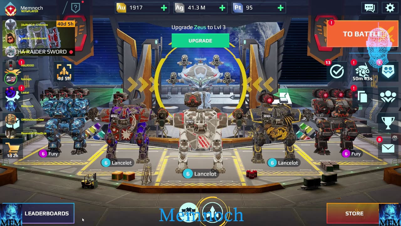 War Robots fun with Mem and the Underground Fight Club - Casual Night
