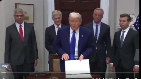 Trump just signed an executive order implementing Most Favored Nation prescription drug pricing