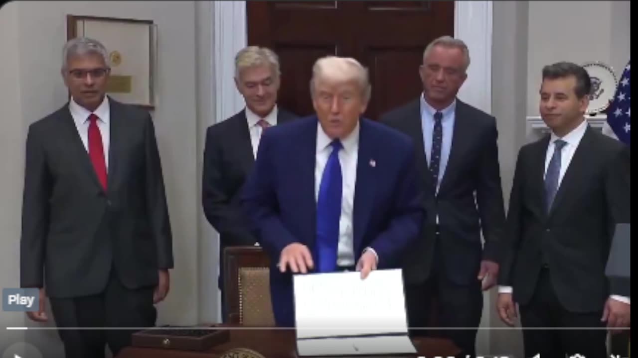 Trump just signed an executive order implementing Most Favored Nation prescription drug pricing
