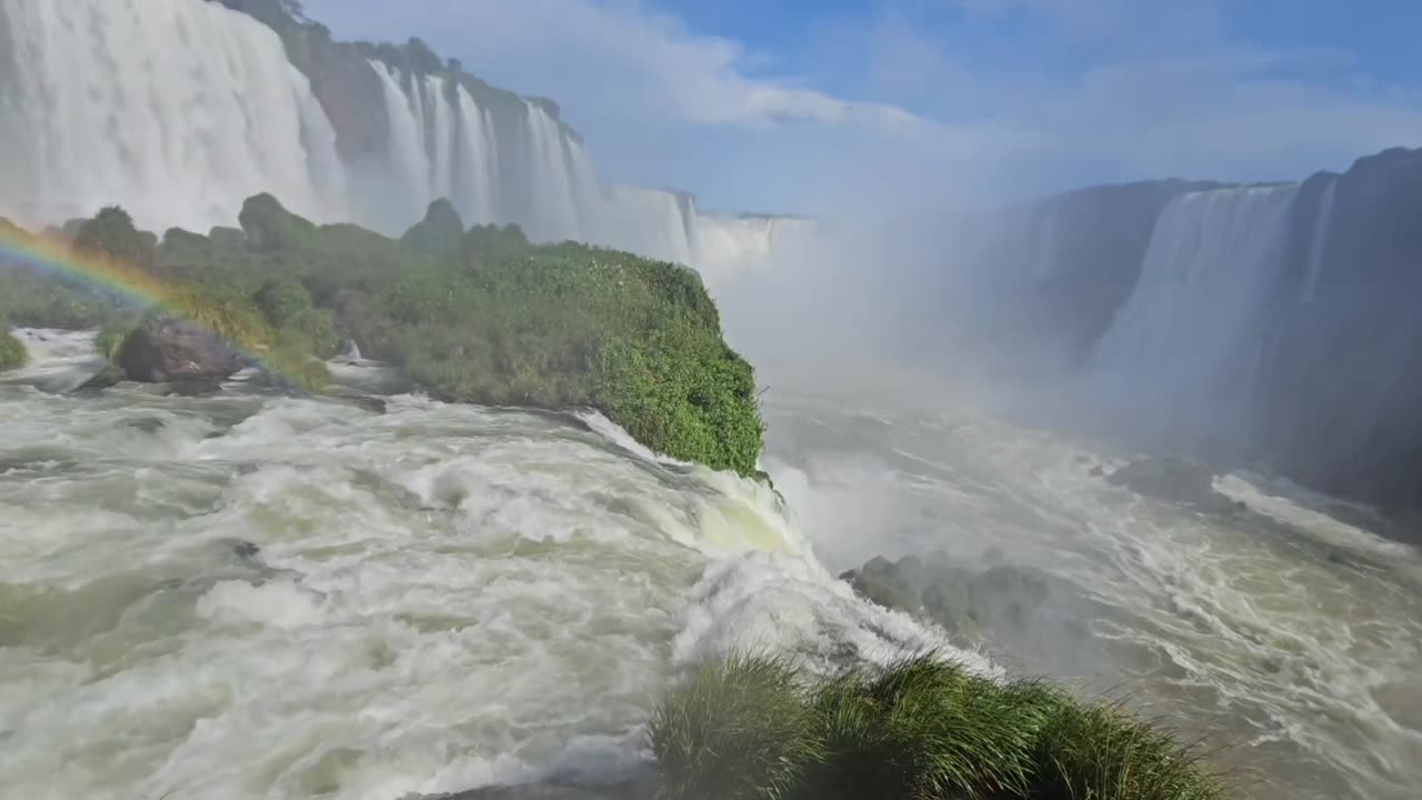 ✨ Relaxing Iguazú Falls | Calming Waterfall Sounds for Sleep, Meditation & Stress Relief