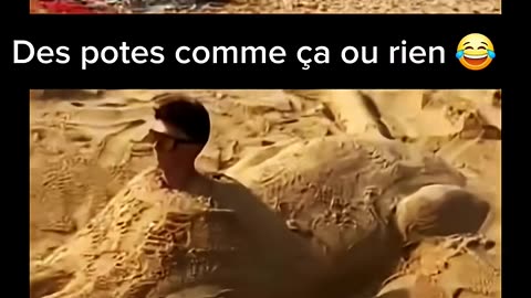 Des potes comme ça ou rien 😂