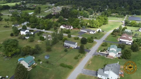 Aerial footage of Marion Township PROPOSED REZONING AREA 8-19-2025
