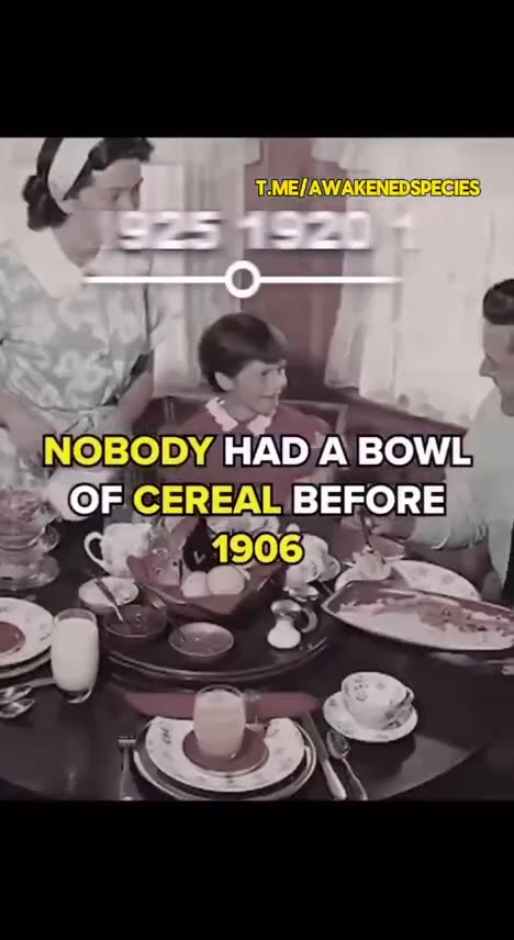 The First Ultra Processed Food.