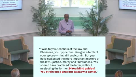 Sunday Worship Services July 20 2025