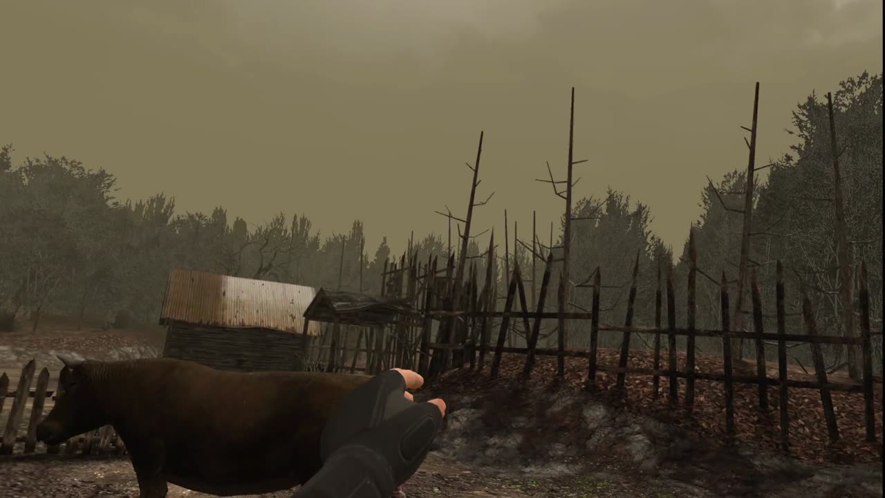 Resident Evil 4 Oculus Quest Edition VR Knife run pt 1