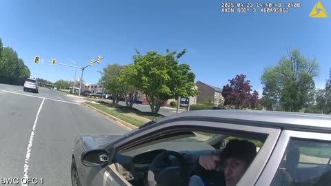 Tense Moments As Angry Afghani Quick Draws on Police During Traffic Stop