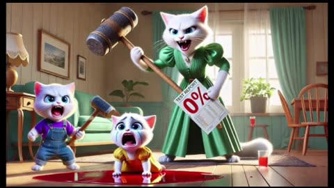 Cat ai video viral