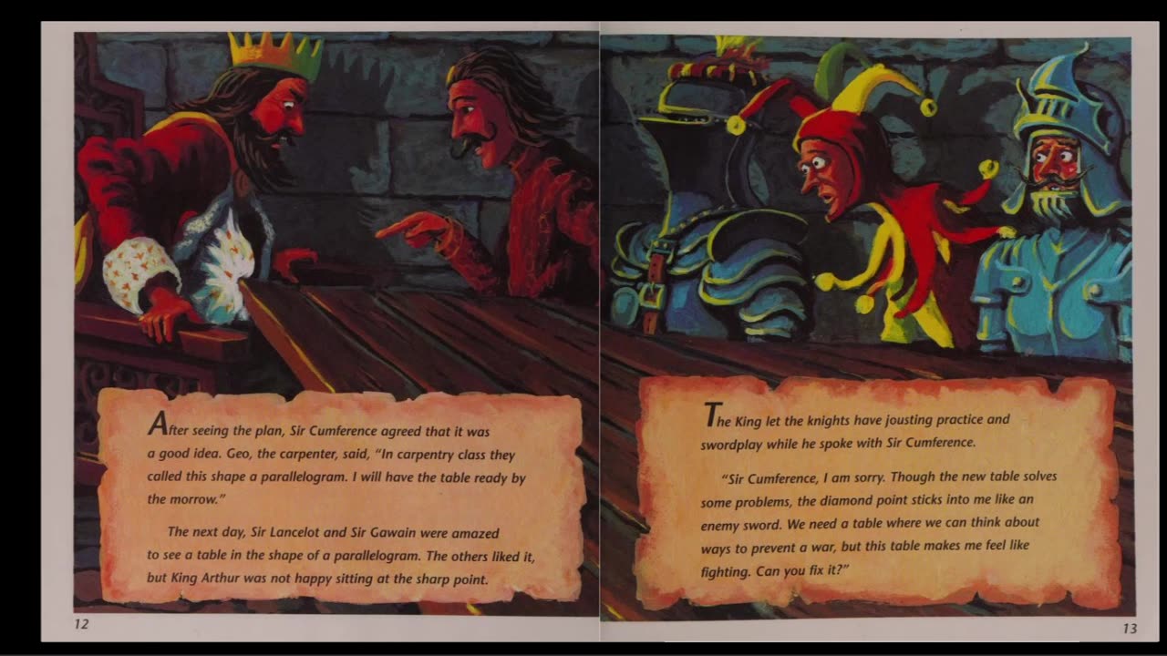 Book 1 Sir Cumference and the first round table - a math adventure