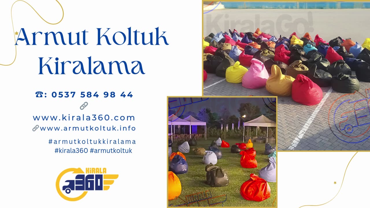 Armut Koltuk Kiralama