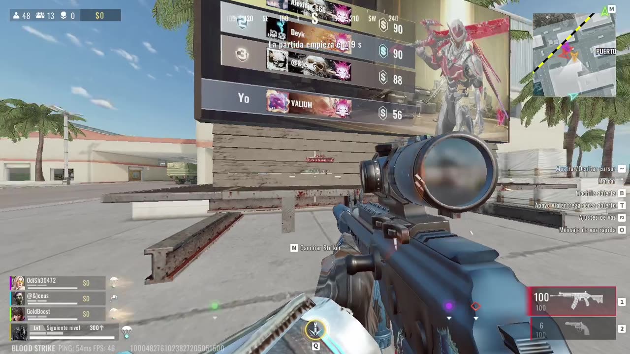 Is que jugando BloodStrike