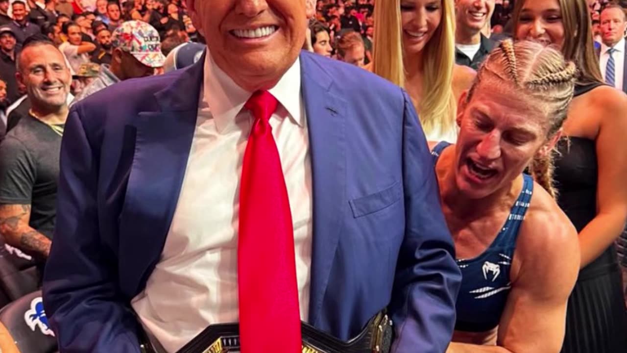 THEY ALL LOVE THE REAL CHAMP!!!😎🇺🇸❤️❤️❤️