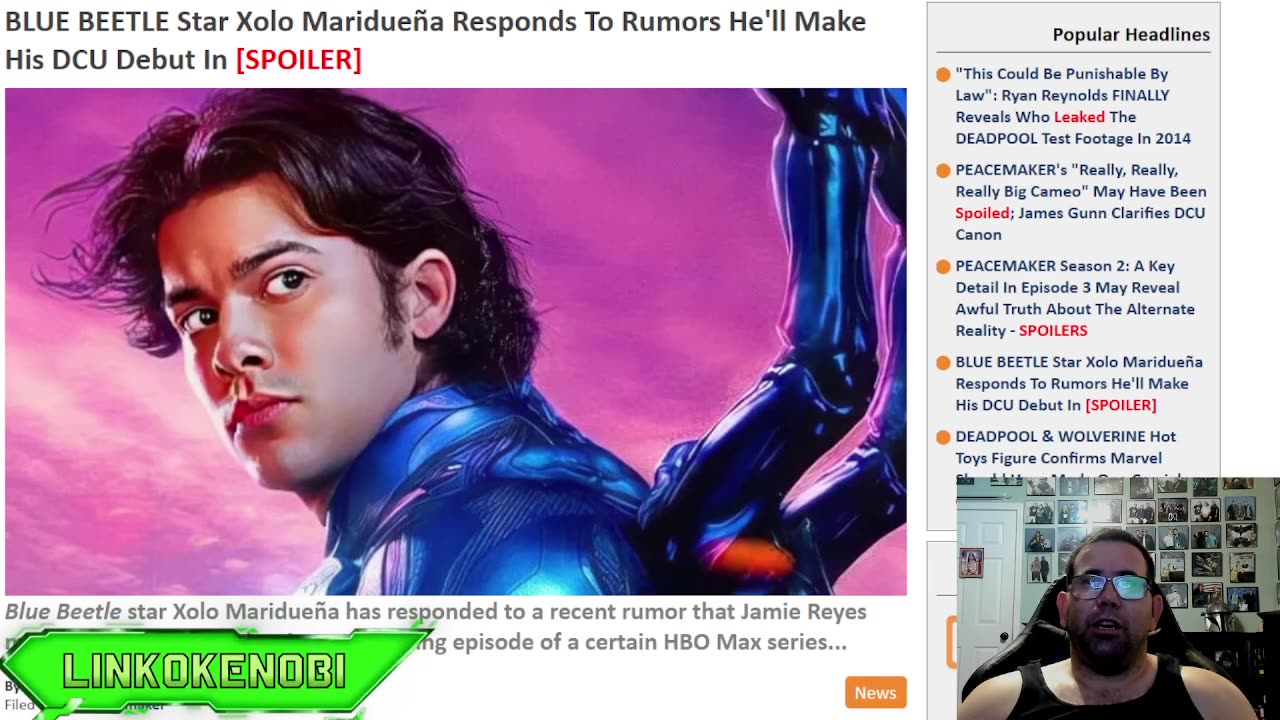 Xolo Mariduena Discusses Rumors Of Blue Beetle Appearing In Peacemaker Show