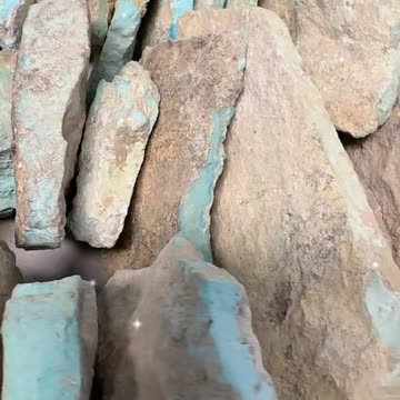 20250723-3 Original Turquoise Rough Nature's Unfinished Work